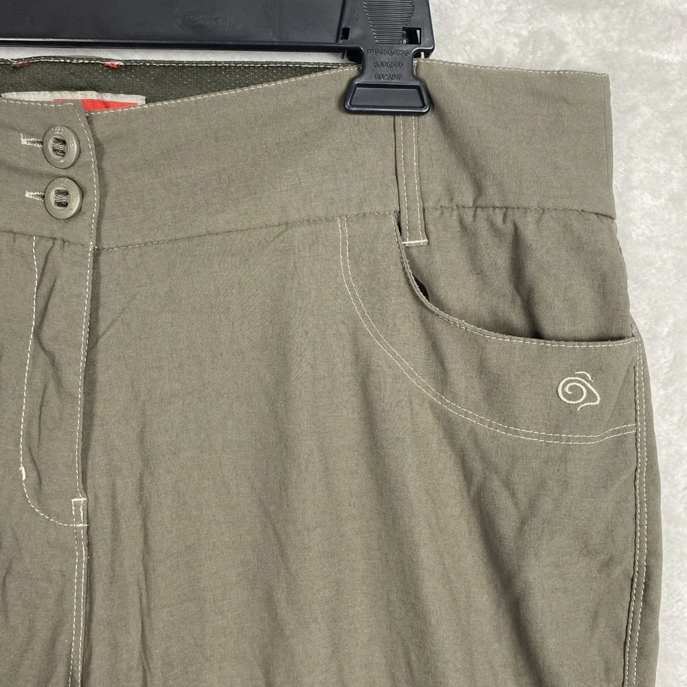 Craghoppers‎ Women's Pants Mosquito Proof Trousers 12 Nosilife Hiking Camping